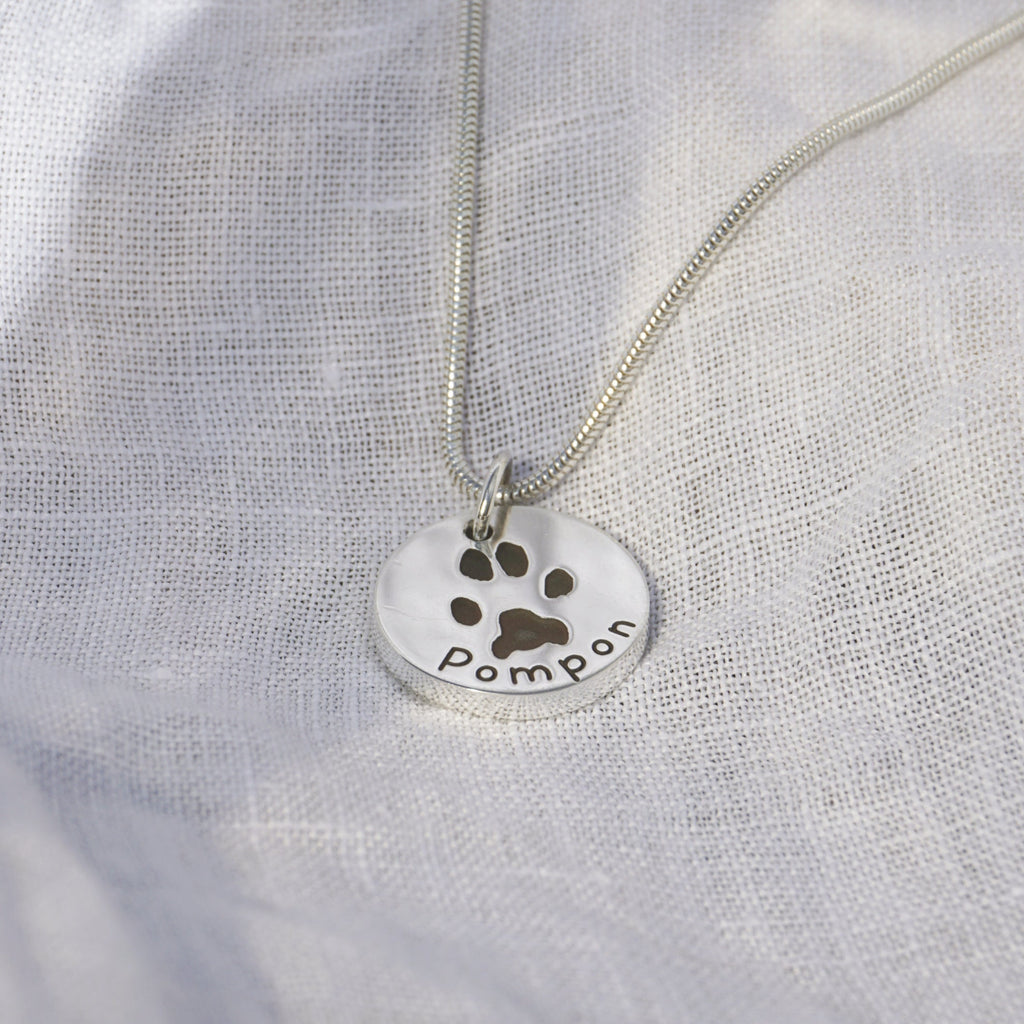Large Pawprint Pendant