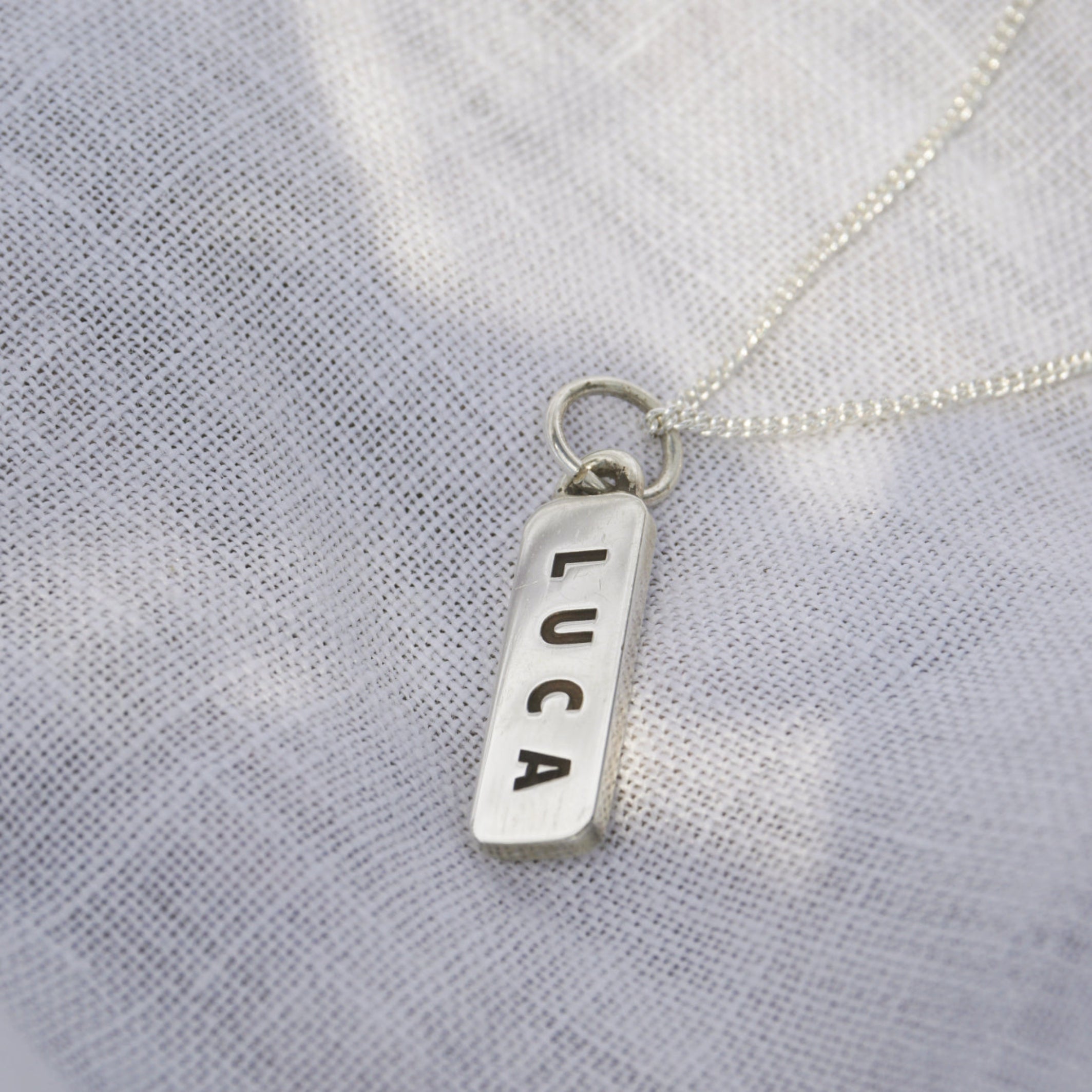 Name Bar Pendant