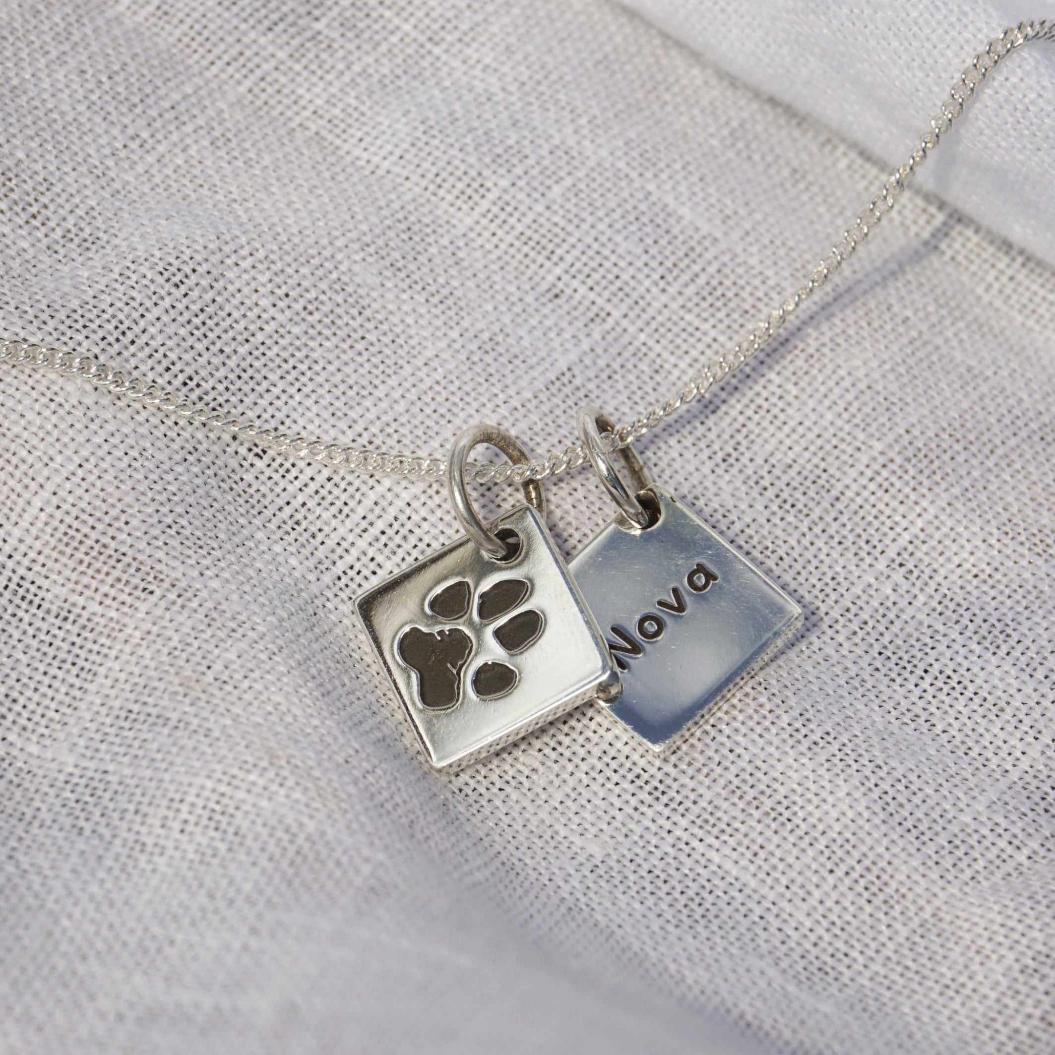 Mini Pawprint Charm