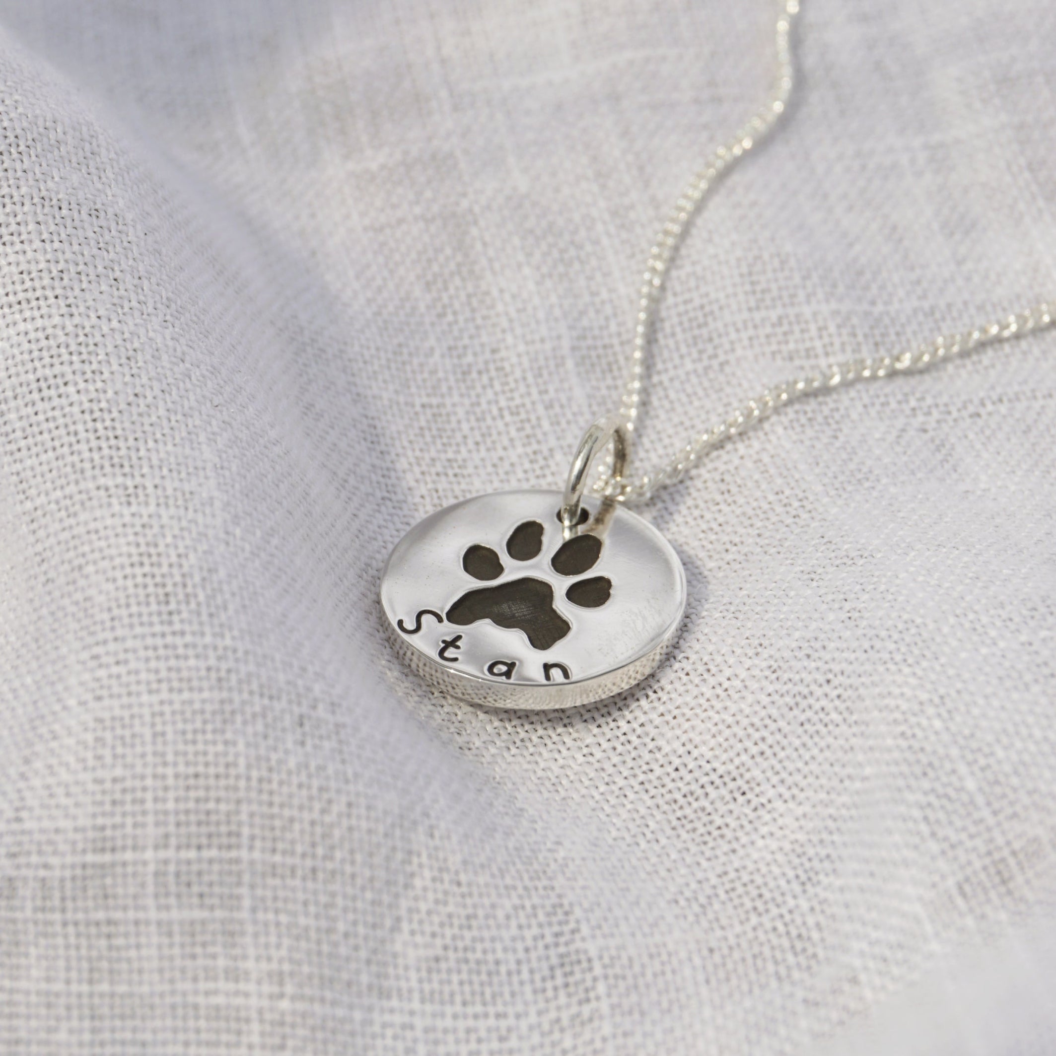 Small Pawprint Pendant